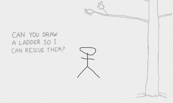 draw a stickman