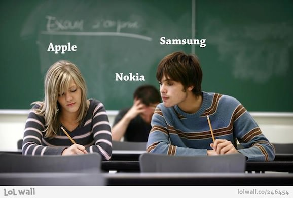 nokia apple samsung