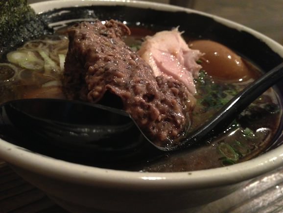 麺場浜虎　黒豆納豆醤そば