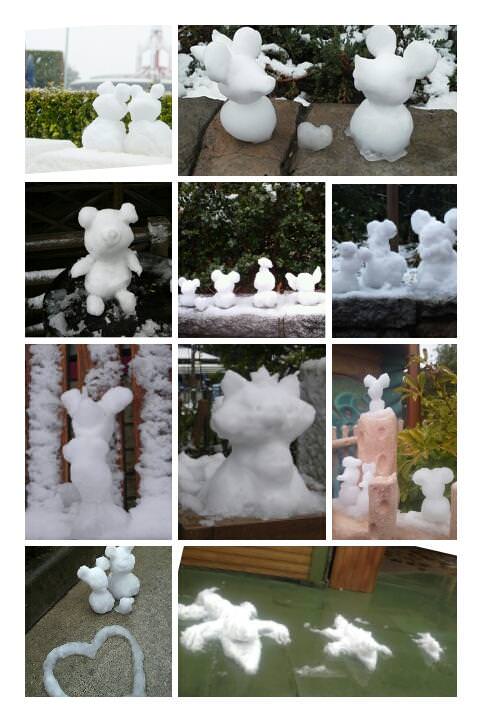 ディズニー　雪だるま