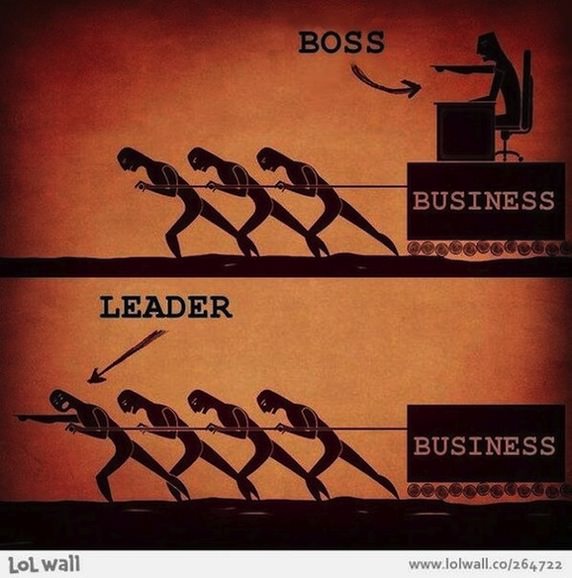 Boss or leader