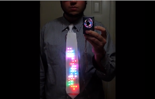Led necktie