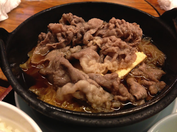 すき焼きの美味しい松木屋