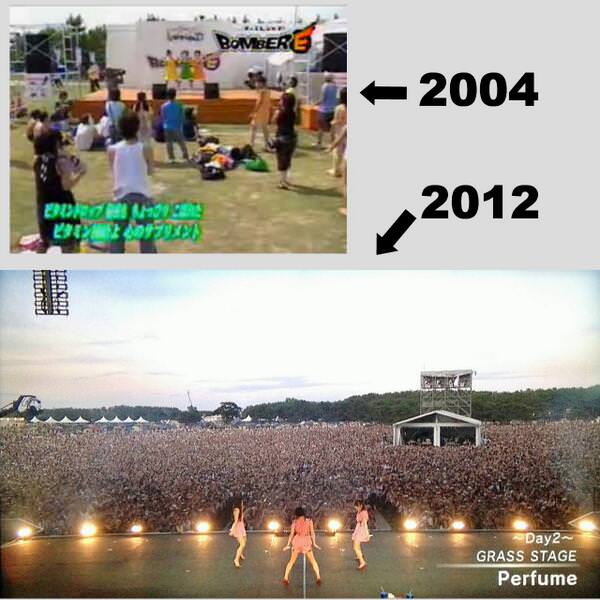 Perfumeが今となっては…！