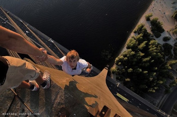 見ているだけで怖くなる、スリル満点の写真