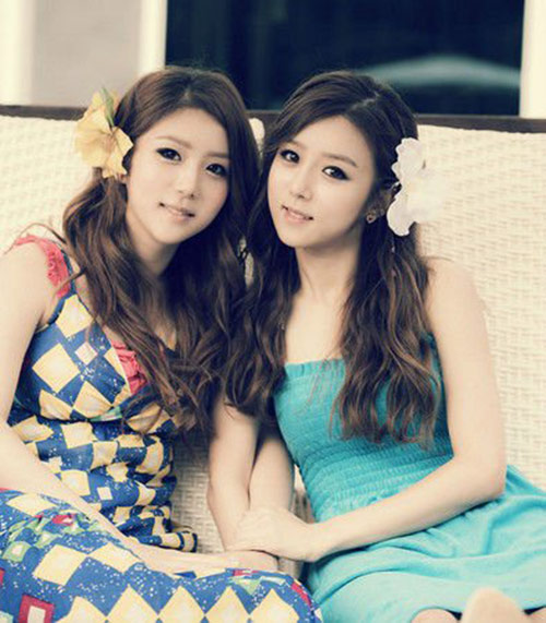 Korean Sisters with Plastic Surgery