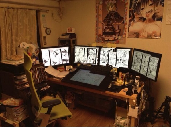 時間を金で買った社会人同人作家の作業環境