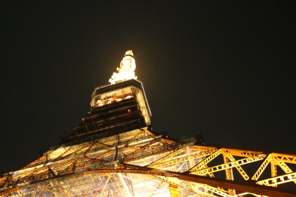 東京タワーのクリスマスイルミネーション