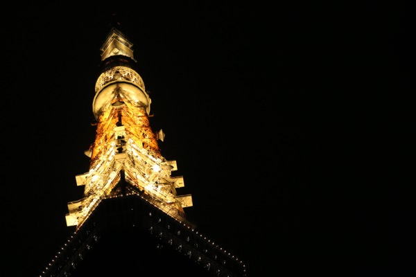 東京タワーのクリスマスイルミネーション