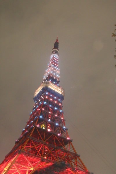 Tokyo tower illumination