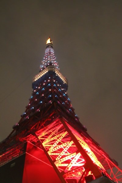 東京タワーのクリスマスイルミネーション