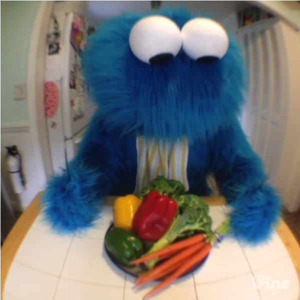 What happens when you give vegies