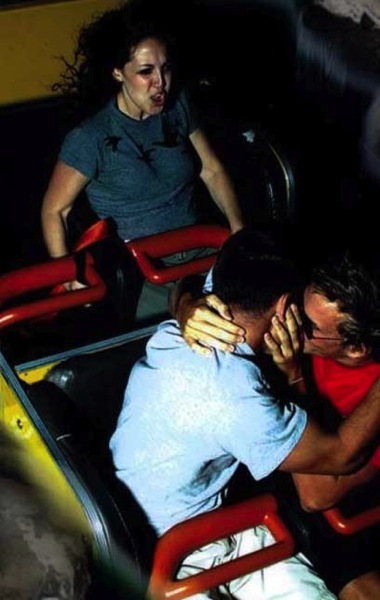 Funny roller coaster pictures