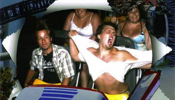 Funny roller coaster pictures