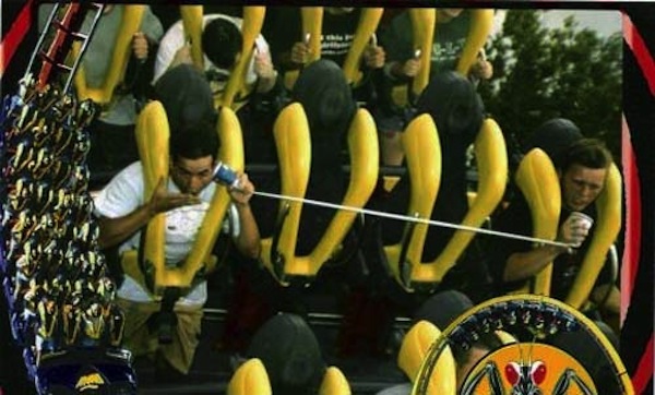 Funny roller coaster pictures