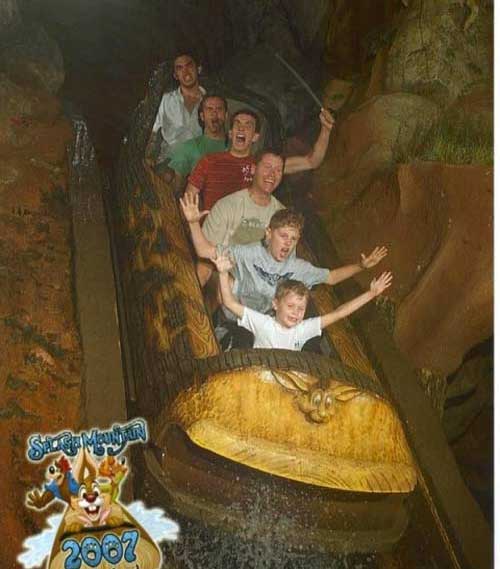Funny roller coaster pictures