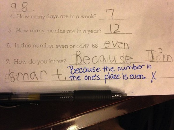 Genius test answers