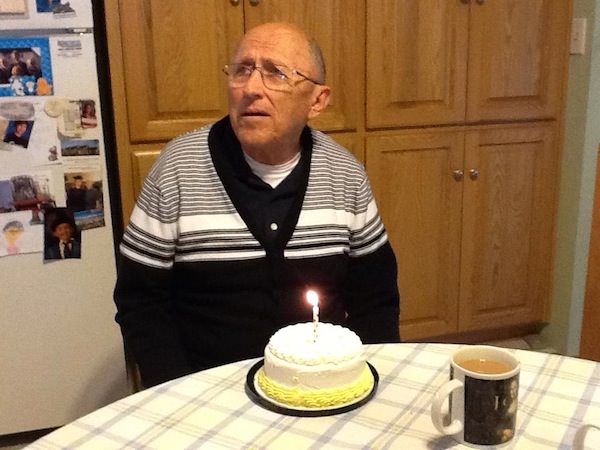 Grandpa with alzheimer birthday