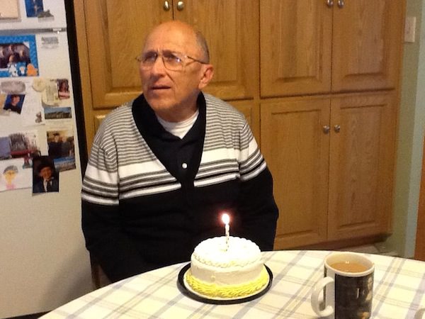 Grandpa with alzheimer birthday