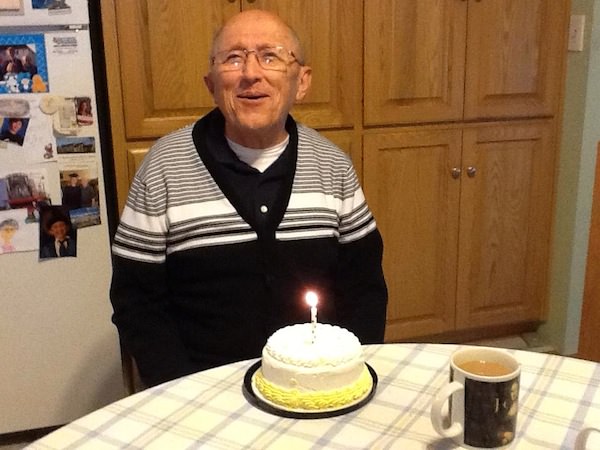 Grandpa with alzheimer birthday