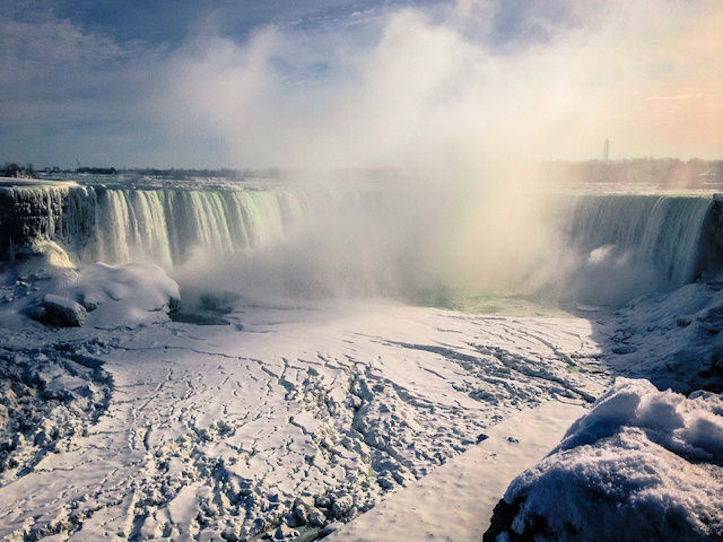 Niagara Falls Freezing