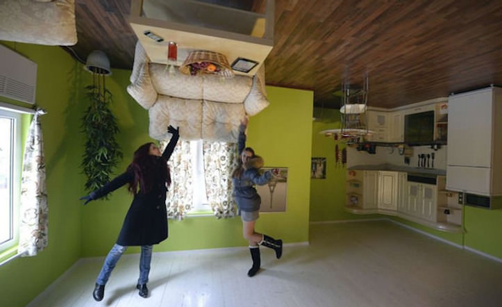 Upside down is right side up