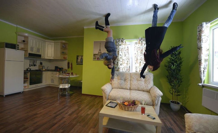 Upside down is right side up