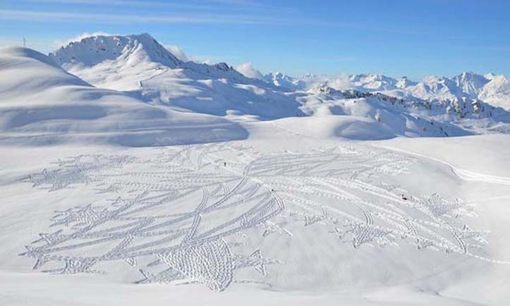 Amazing Snow Art