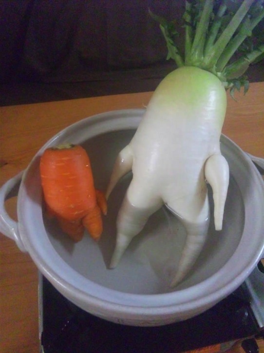 Funny vegetables