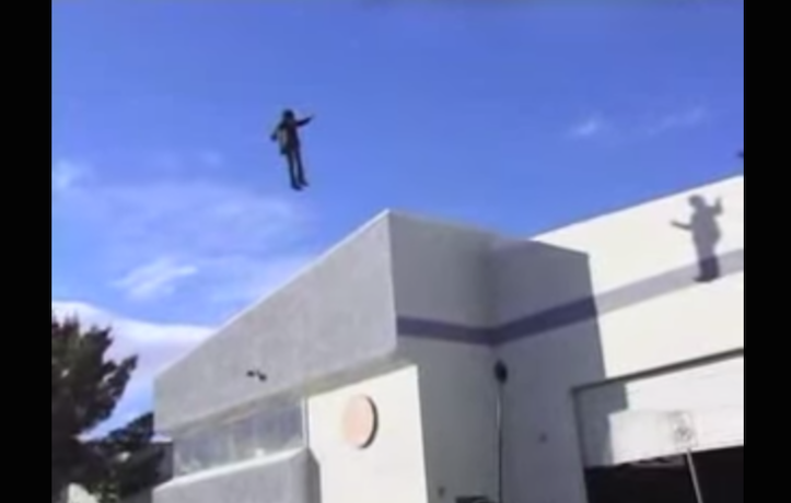 Criss Angel levitation