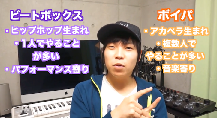 Daichiによる、ビートボックスとパーカスの違い