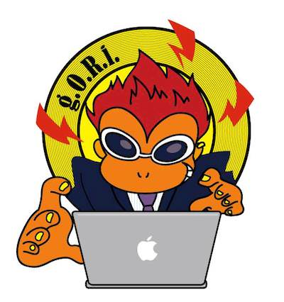 Macに向かうg.O.R.i