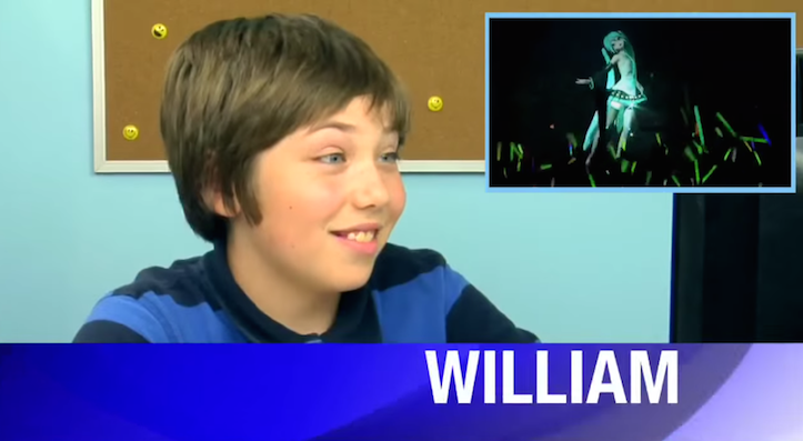 初音ミクを見た子どもたちの反応