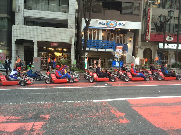Mario Cart Shibuya