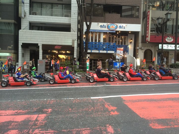 Mario Cart Shibuya