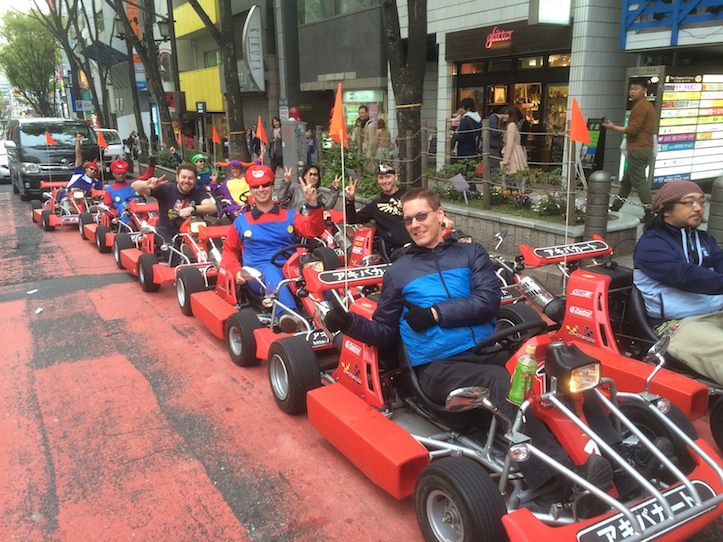 Mario Cart Shibuya