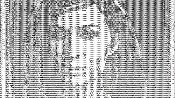 海外版アスキーアートがなかなかのクオリティの高さだった