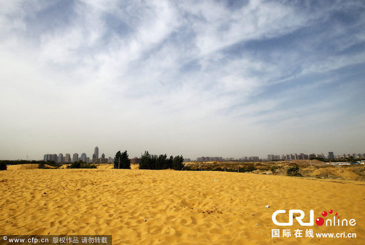 China tries to make lake but ends in desert