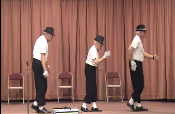 Dacing senior citizens