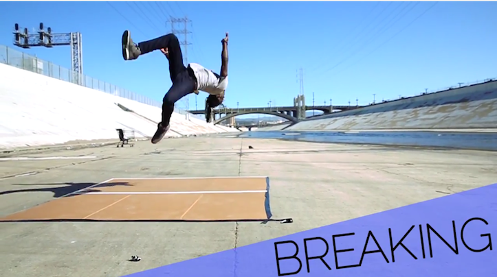 Dancing history breaking