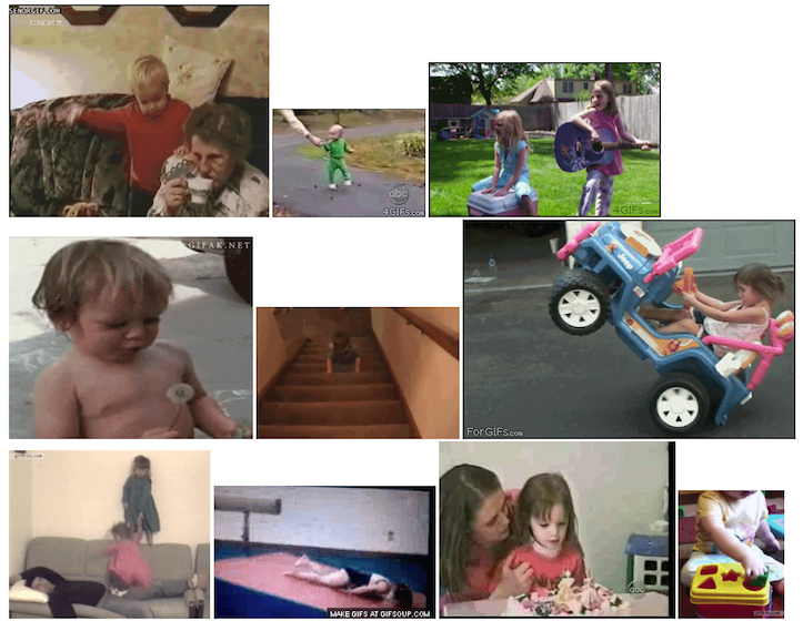 Kids really misbehaving