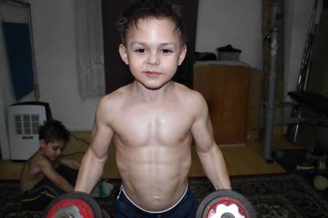 Giuliano stroe brother claudiu have been working out rigorously