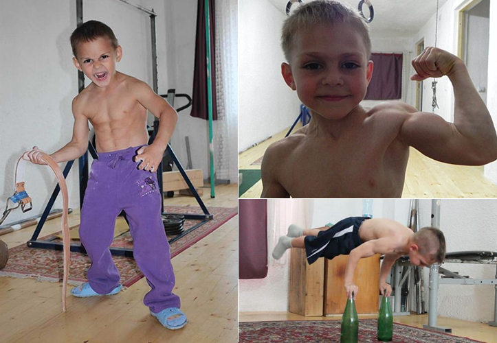 Giuliano stroe brother claudiu have been working out rigorously