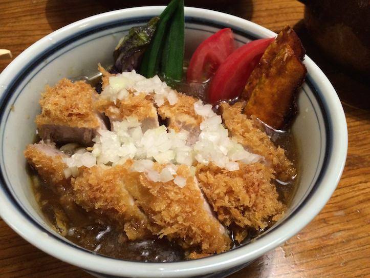 かつ吉 渋谷店 「冷やしカレーカツ丼」