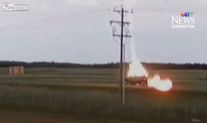 Lightning Strikes Car