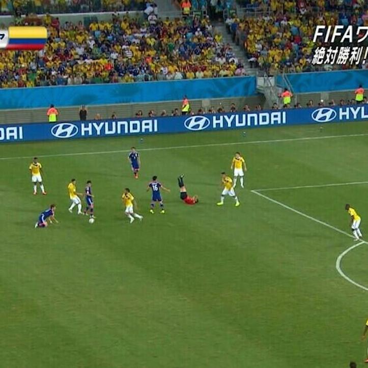 審判、謎の転倒