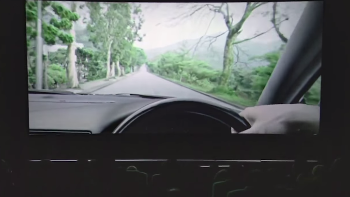 Volkswagon eyes on the road