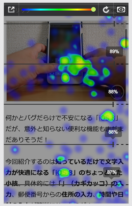 Pt engineのヒートマップ機能を使って色々分析してみた