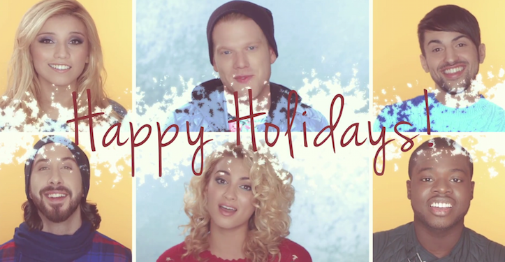 Pentatonix winter wonderland be happy