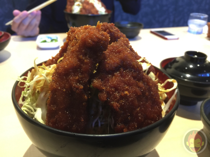 明治亭（軽井沢店）のカツ丼